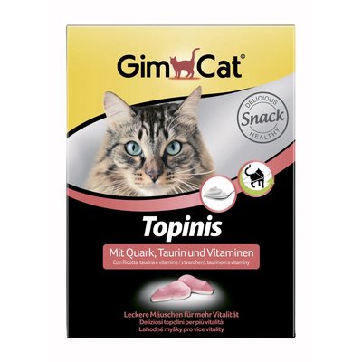 GimCat Topinis витаминный комплекс для котов, 180 таб G-409757 фото