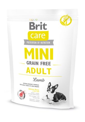 Brit Care Mini Grain Free Adult беззерновой гипоаллергенный корм для взрослых собак миниатюрных пород, 400 г 170771/0114 фото