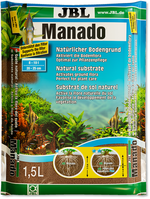 JBL Manado специальный грунт для аквариумов с живыми растениями 1,5 л 67021 фото