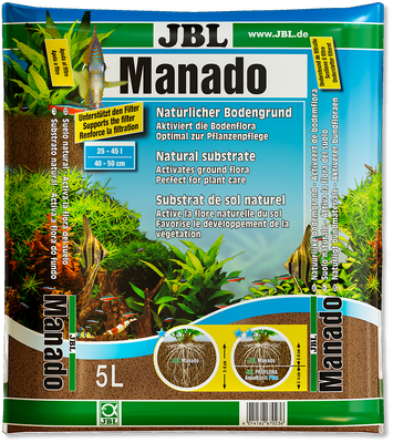 JBL Manado спеціальний ґрунт для акваріумів з живими рослинами 5 л 67023 фото