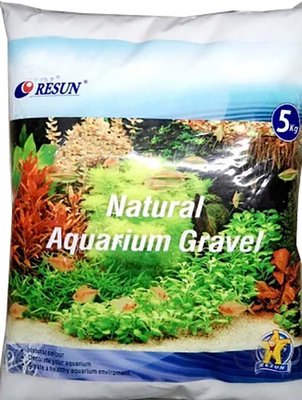 Resun XF 20401A акваріумний ґрунт білий пісок 0,4-0,6 мм, 5 кг 55558 фото