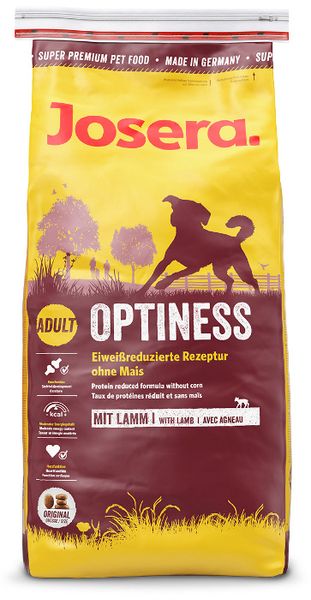 Josera Optiness супер преміум корм для собак без кукурудзи, 15 кг 4032254731641 фото