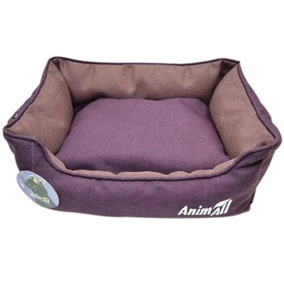 Лежанка для котів та собак AnimAll Anna M Dark Violet фіолетова, 55×43×17 см АТ 8527/151105 фото