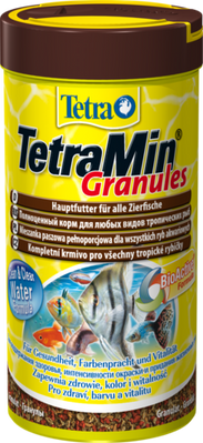 TetraMin Granules основной корм в гранулах для всех видов рыб, 250 мл 139749 фото