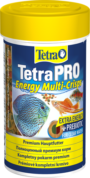TetraPro Energy полноценный корм в чипсах для всех видов рыб 100 мл 141711 фото