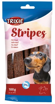 Ласощі для собак Trixie Stripes Light 100 г (10шт) яловичина 3172 фото