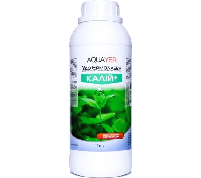 Aquayer Калій, 1 л добриво для акваріумних рослин. K1 фото