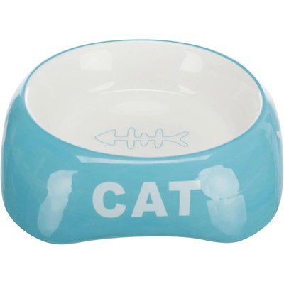 Trixie Keramiknapf Cat миска для кошек, керамическая 0,2 л, размер 13 см 24498 фото