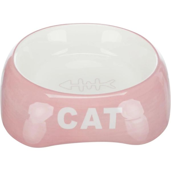 Trixie Keramiknapf Cat миска для кошек, керамическая 0,2 л, размер 13 см 24498 фото
