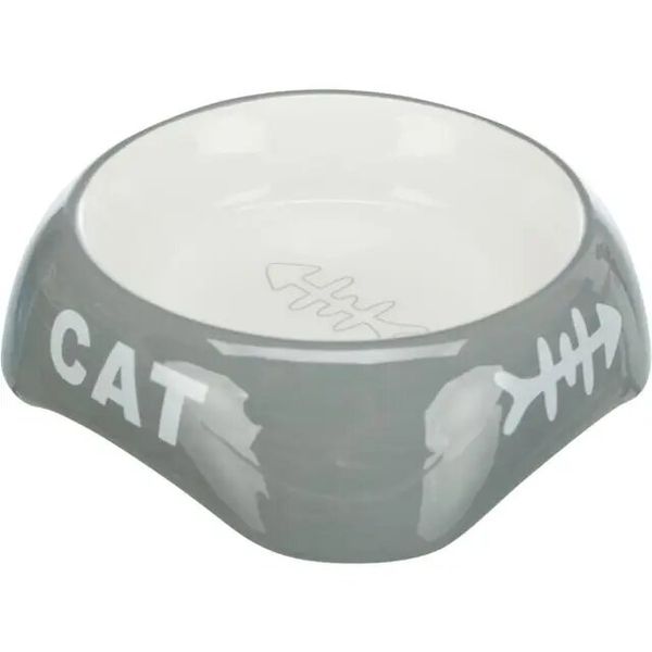 Trixie Keramiknapf Cat миска для кішок, керамічна 0,2 л, розмір 13 см 24498 фото