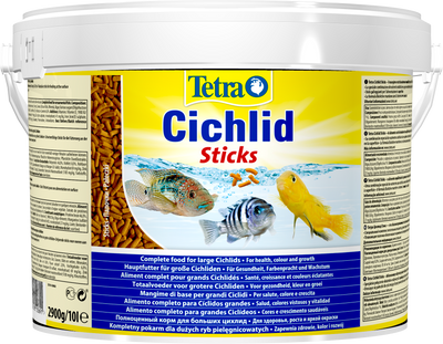 TetraCichlid Sticks сбалансированный корм для цихлид 10 л 153691 фото