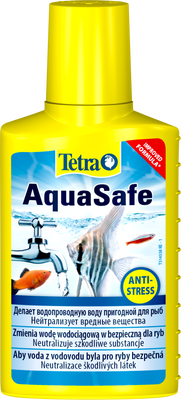 Tetra AquaSafe засіб для видалення хлору з акваріумної води, 100 мл 762732 фото