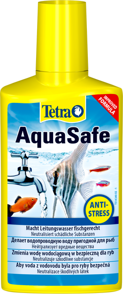 Tetra AquaSafe кондиционер для удаления хлора из аквариумной воды 500 мл 198876 фото