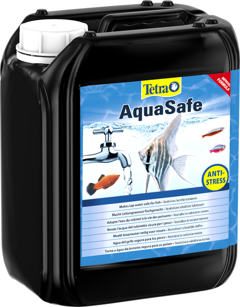Tetra AquaSafe засіб для видалення хлору з акваріумної води 5 літрів 704183 фото