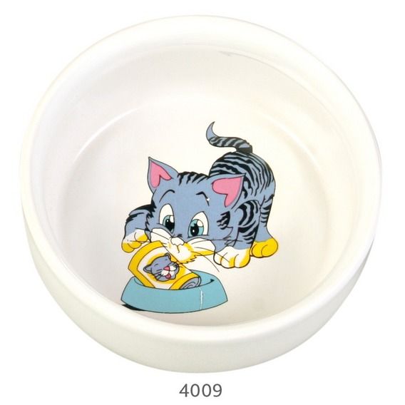 Trixie Keramiknapf з малюнком керамічна миска для кішок 300 мл/11 см 4009 фото