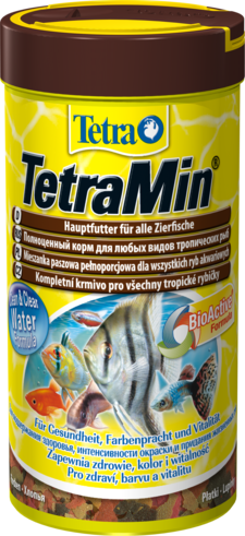 TetraMin основний корм у пластивцях для всіх видів риб, 500 мл 204379 фото