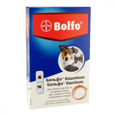 Bayer Bolfo ошейник от блох и клещей, 35 см 17088 фото