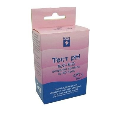 Ptero Тест pH 5.0-9.0 кислотність. PTpH фото