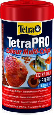 Tetra Pro Colour повноцінний корм у чіпсах, що покращує забарвлення, для всіх видів риб 250 мл 140677 фото