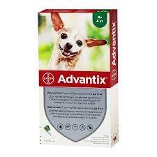 Bayer Адвантикс від бліх та кліщів у собак до 4 кг, 1 п (4 в уп.) 54169 фото