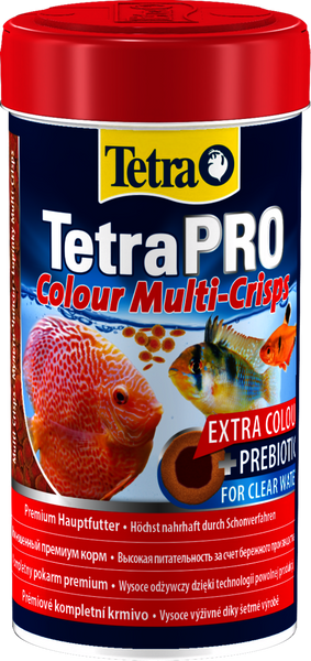 Tetra Pro Colour повноцінний корм у чіпсах, що покращує забарвлення, для всіх видів риб 250 мл 140677 фото