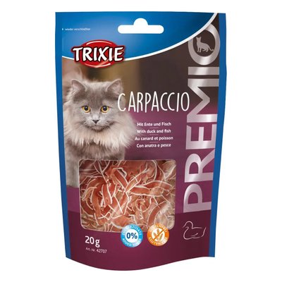 Trixie Carpaccio смаколики для котів з качкою та рибою, 20 г 42707 фото
